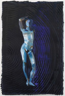 2019 - oil and acrylic on canvas - 60 x 40 cm