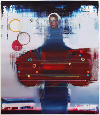2020 - oil and acrylic on canvas - 140 x 120 cm