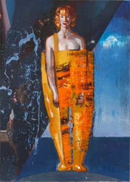 2020 - oil and acrylic on canvas - 70 x 50 cm