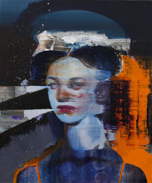 2021 - oil and acrylic on canvas - 60 x 50 cm