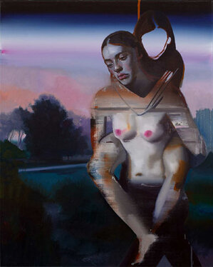 2021 - oil and acrylic on canvas - 100 x 80 cm