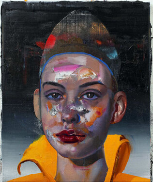 2021 - oil and acrylic on canvas - 60 x 50 cm