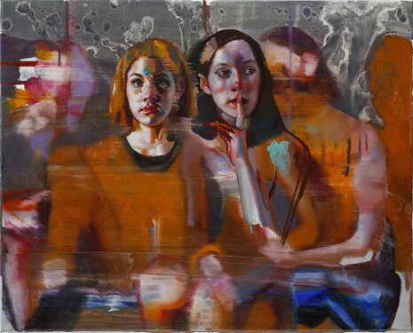 2022 - oil and acrylic on canvas - 80 x 100 cm