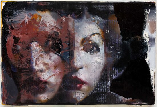 2022 - oil and acrylic on canvas - 40 x 60 cm