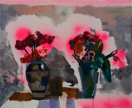 2023 - oil and acrylic on canvas - 100 x 120 cm