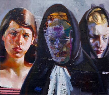 2025 - oil and acrylic on canvas - 70 x 80 cm