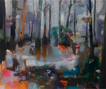 2026 - oil and acrylic on canvas - 240 x 200 cm