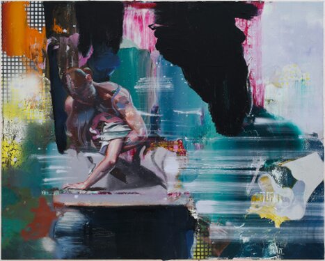 2026 - oil and acrylic on canvas - 80 x 100 cm