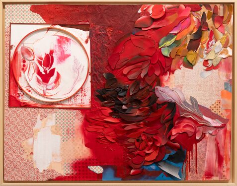 2022-25 - Assembly, framed - 65 x 90 cm