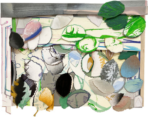 2023 - mixed media - 30 x 40 cm