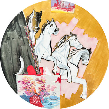 2022 - mixed media - d95 cm