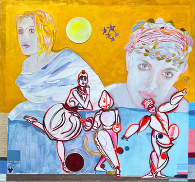 2020 / 22 - mixed media - 150 x 140 cm
