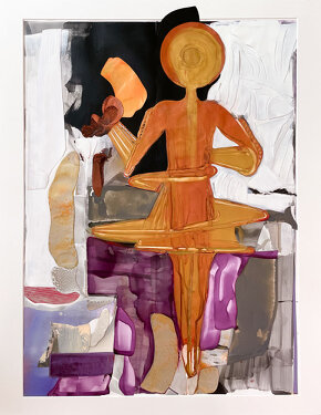 2022 - mixed media - 90 x 70 cm