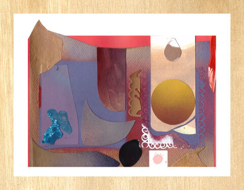 2022 - mixed media - 17 x 21,5 on 18 x 24 cm