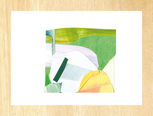 2022 - mixed media - mt 9,5 x 10cm auf 13 x 18 cm