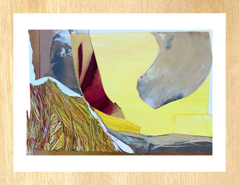 2022 - mixed media - 14,5 x 21 on 18 x 24 cm