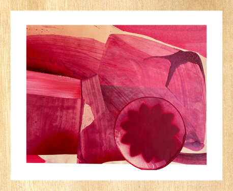 2022 - mixed media - 20,5 x 26,5 on 24 x 30 cm
