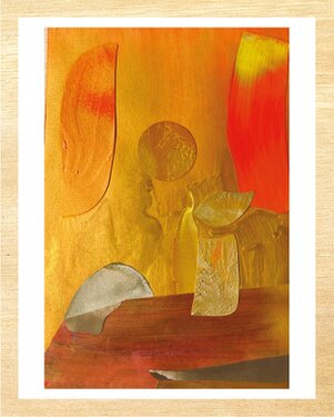 2022 - mixed media - 31,5 x 20,6 on 35 x 28 cm