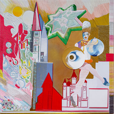 2022-25 - mixed media - 150 x 150 cm