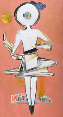 2021 - mixed media - 80 x 43 cm