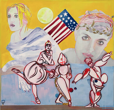 2020 - mixed media - 150 x 140 cm