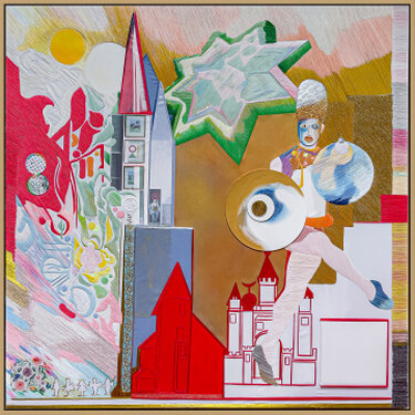 2022-25 - mixed media - 150 x 150 cm