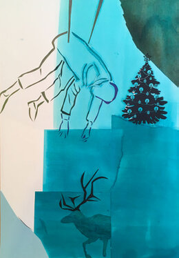 2018 - papercut - 42 x 29 cm