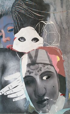2018 - collage - 93 x 58 cm
