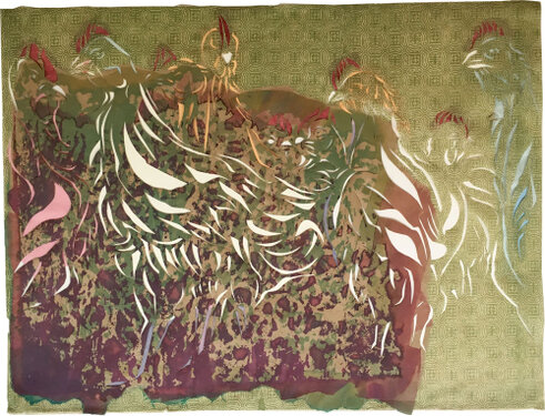 2017 - papercut - 63 x 83 cm