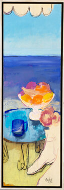 2023 - acrylic on canvas - 130 x 45 cm