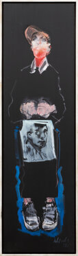 2023 - acrylic on canvas - 170 x 50 cm
