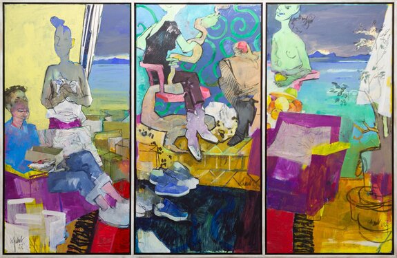 2022 - acrylic on canvas - 200 x 300 cm