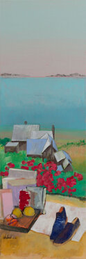 2020 - acrylic on canvas - 150 x 50 cm