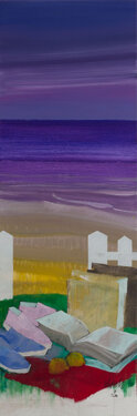 2020 - acrylic on canvas - 150 x 50 cm