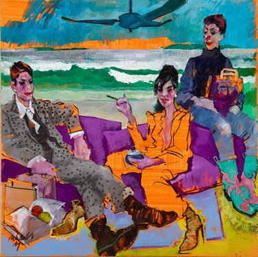 2019 - acrylic on canvas - 160 x 160 cm