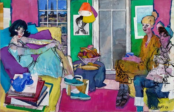 2019 - acrylic on canvas - 130 x 200 cm