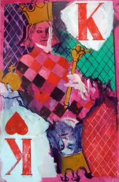 2009 - acrylic and charcoal on canvas 120 x 80 cm
