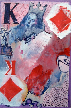 2009 - acrylic and charcoal on canvas 120 x 80 cm