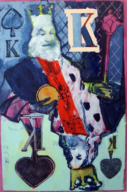 2009 - acrylic and charcoal on canvas 120 x 80 cm