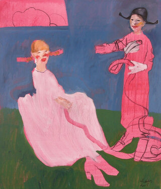 2005 - acrylic and charcoal on canvas  -140 x 120 cm