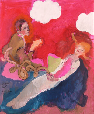 2005 - acrylic and charcoal on canvas  -140 x 120 cm