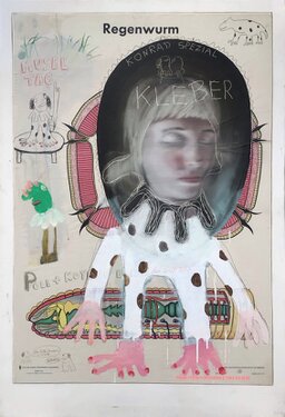 2025 - mixed media - 126 x 85cm