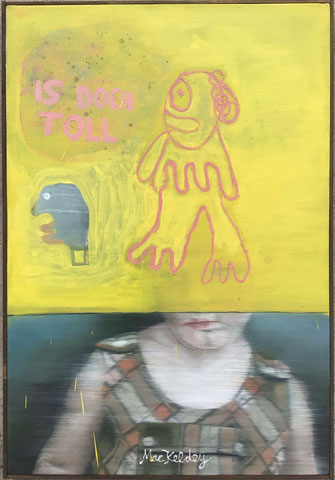 2023 - oil on canvas - 113 x 78 cm