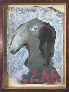 2022 - oil, acrylic and paper - 40 x 30 cm