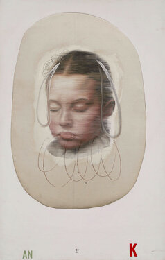 2021 - oil, acrylic, wood and canvas - 110 x 70 x 6 cm