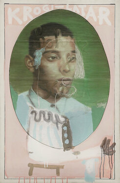 2021 - oil, acrylic, wood and canvas - 92 x 59 x 3,5 cm