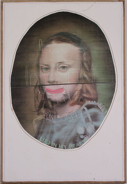 2020 - oil, acrylic, laquer on  wood - 141 x 95 x 4,5 cm