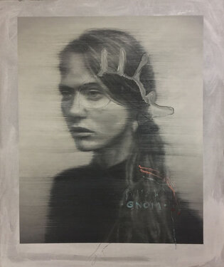 2017 - oil on canvas - 122 x 102 cm