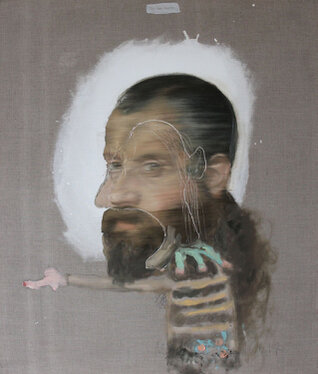 2014 - oil on canvas - 133 x 113 cm