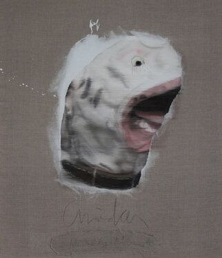 2014 - oil and pencil on canvas - 133 x 113 cm